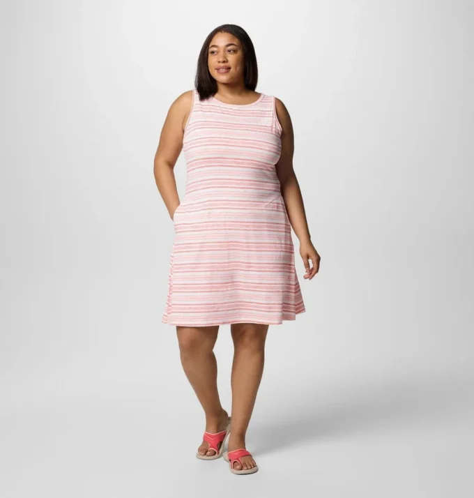 Damen Chill River™ Kleid mit Print – Übergröße