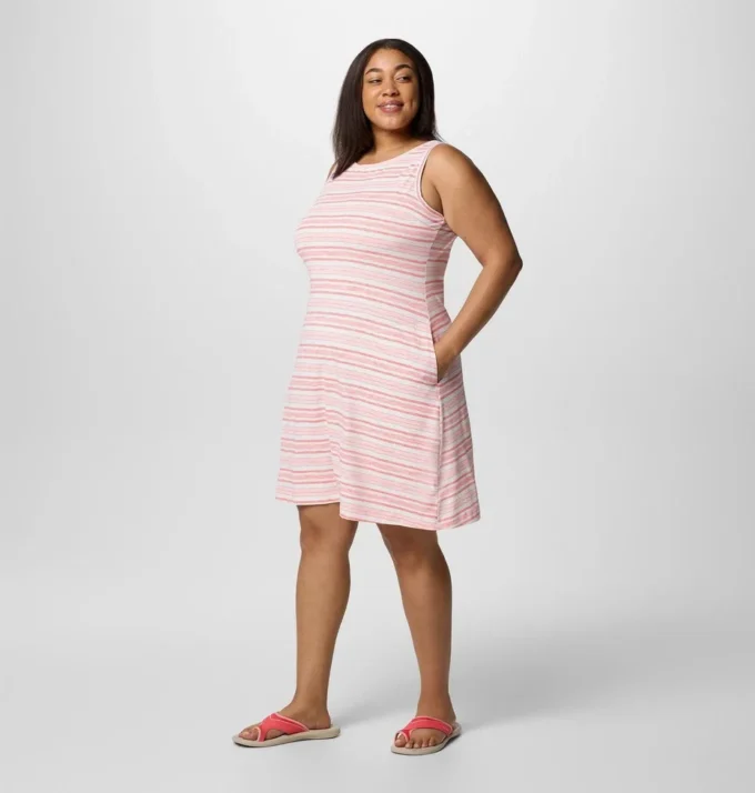 Damen Chill River™ Kleid mit Print – Übergröße