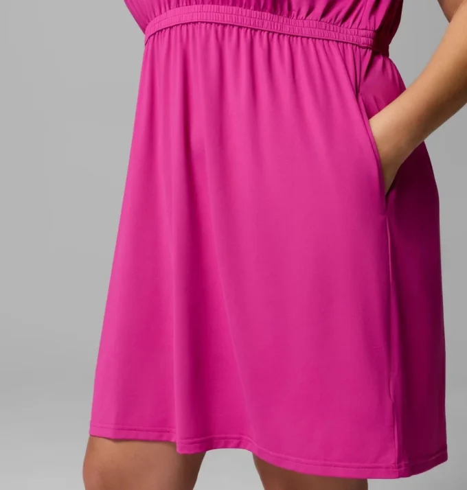 Damen Chill River™ Kurzarmkleid – Übergröße