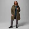 Damen Cloud Point™ Lange Fleecejacke – Übergröße