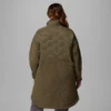 Damen Cloud Point™ Lange Fleecejacke – Übergröße
