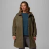 Damen Cloud Point™ Lange Fleecejacke – Übergröße