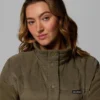 Damen Cloud Point™ Lange Fleecejacke – Übergröße