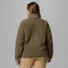 Damen Cloud Point™ Snap Fleece Jacke – Übergrößen