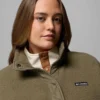 Damen Cloud Point™ Snap Fleece Jacke – Übergrößen