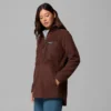 Damen Columbia Lodge™ Sherpa Fleecejacke mit durchgehendem Reißverschluss