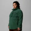 Damen Columbia Lodge™ Sherpa Fleecejacke mit durchgehendem Reißverschluss – Übergrößen
