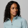 Damen Crystal Leaf™ Omni-Heat™ Helix Pullover mit halbem Reißverschluss