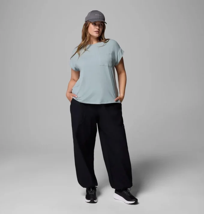 Damen Daniela Falls™ Kurzarmhemd – Übergröße