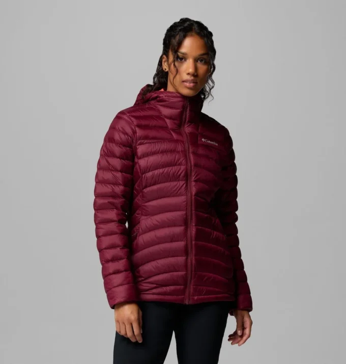 Damen-Daunenjacke mit Kapuze aus Corelite™ Damen-Daunenjacke mit Kapuze aus Corelite™