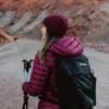 Damen-Daunenjacke mit Kapuze aus Corelite™ Damen-Daunenjacke mit Kapuze aus Corelite™