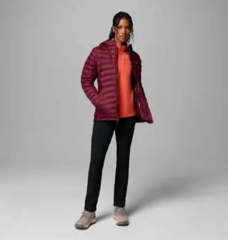 Damen-Daunenjacke mit Kapuze aus Corelite™