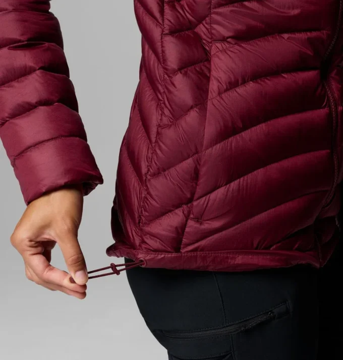 Damen-Daunenjacke mit Kapuze aus Corelite™ Damen-Daunenjacke mit Kapuze aus Corelite™