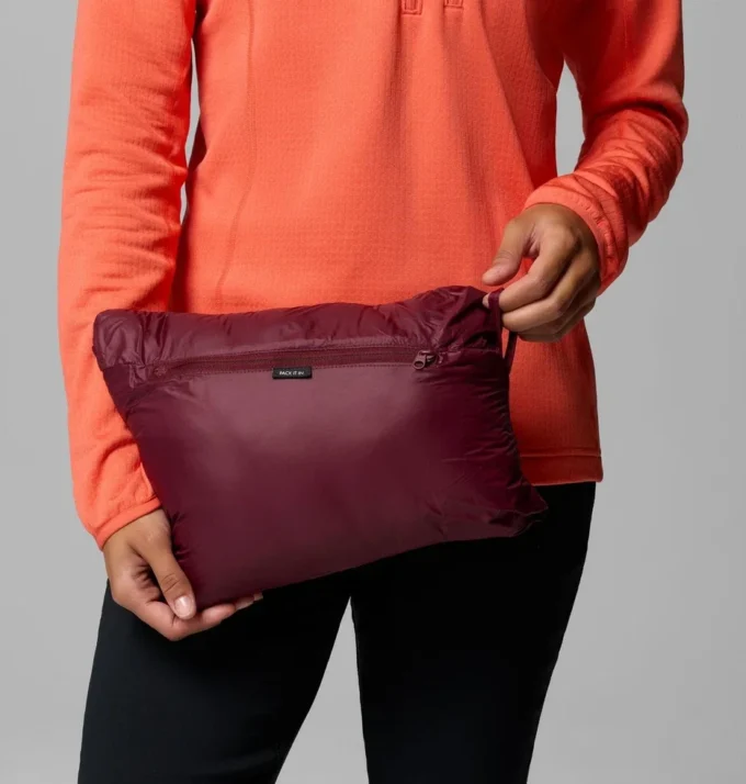 Damen-Daunenjacke mit Kapuze aus Corelite™ Damen-Daunenjacke mit Kapuze aus Corelite™