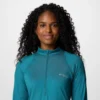 Damen Endless Trail™ Half Zip Mesh Langarmshirt