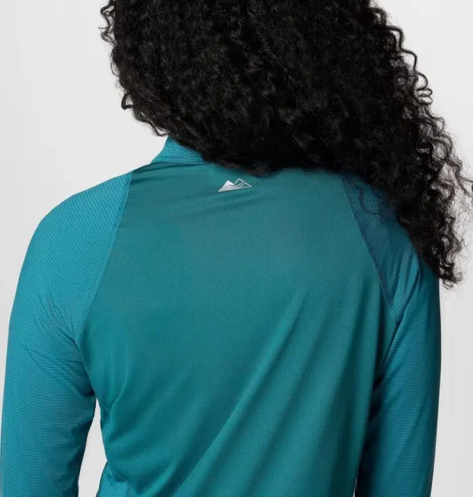 Damen Endless Trail™ Half Zip Mesh Langarmshirt