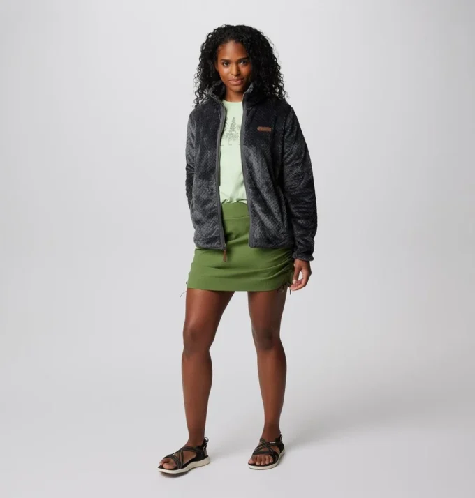 Damen Fire Side™ II Sherpa Fleecejacke mit durchgehendem Reißverschluss
