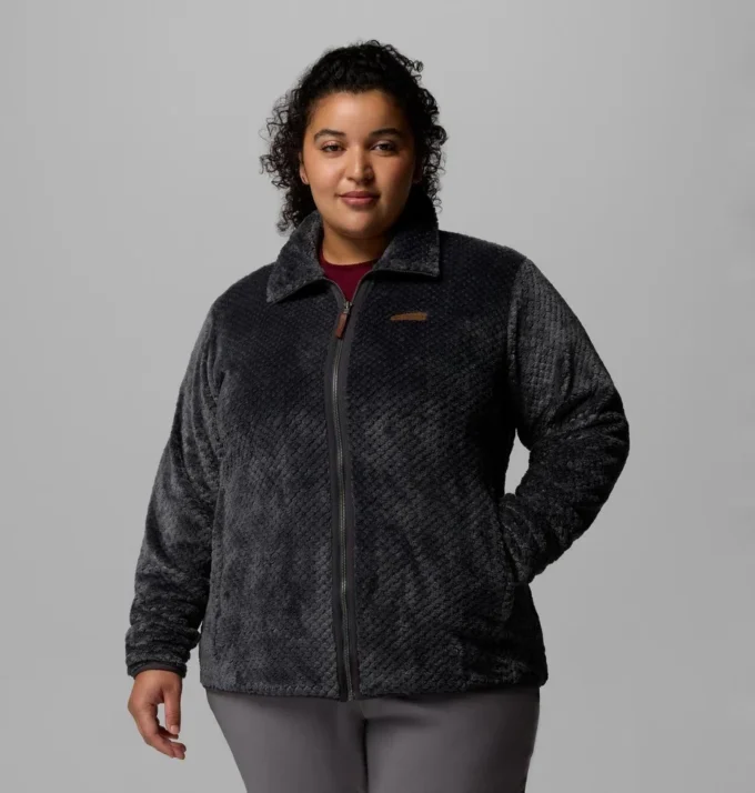 Damen Fire Side™ II Sherpa Fleecejacke mit durchgehendem Reißverschluss – Übergrößen