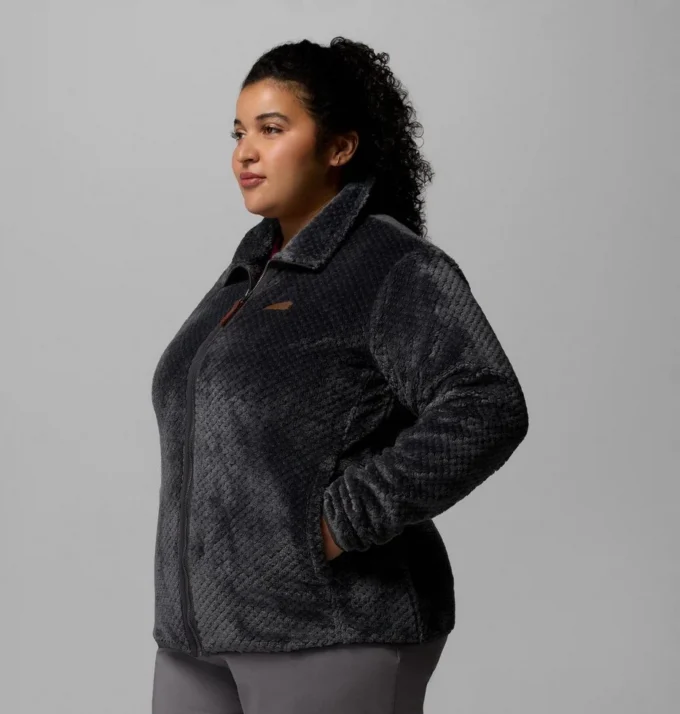 Damen Fire Side™ II Sherpa Fleecejacke mit durchgehendem Reißverschluss – Übergrößen