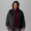 Damen Fire Side™ II Sherpa Fleecejacke mit durchgehendem Reißverschluss – Übergrößen