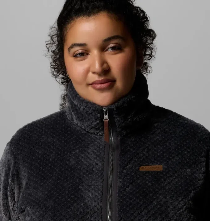 Damen Fire Side™ II Sherpa Fleecejacke mit durchgehendem Reißverschluss – Übergrößen