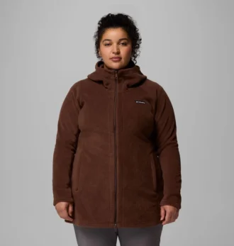 Damen-Fleece-Hoodie Benton Springs™ II Long – Übergrößen