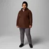 Damen-Fleece-Hoodie Benton Springs™ II Long – Übergrößen