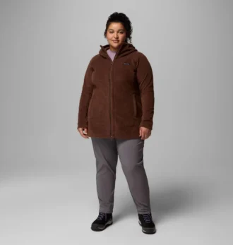 Damen-Fleece-Hoodie Benton Springs™ II Long – Übergrößen