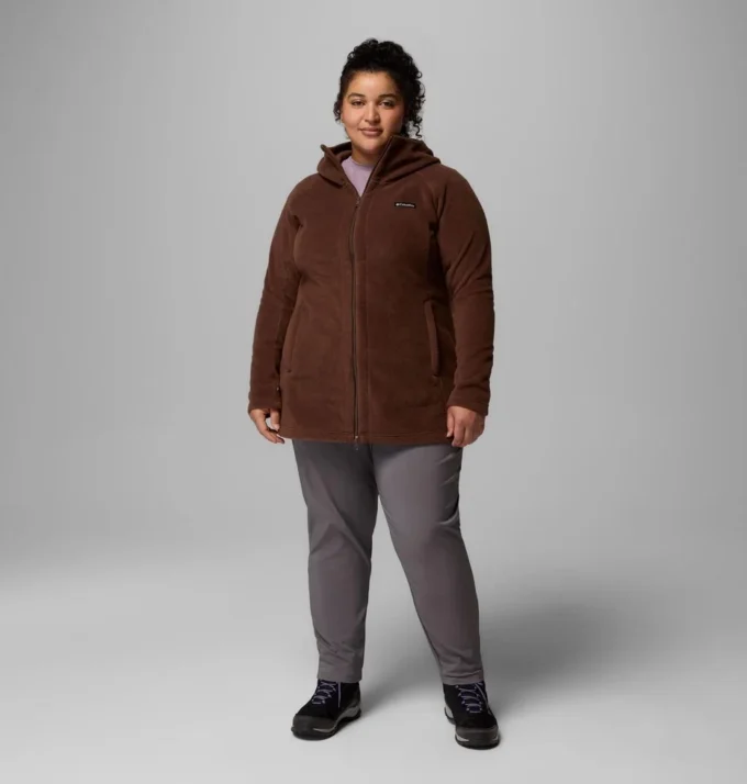 Damen-Fleece-Hoodie Benton Springs™ II Long – Übergrößen