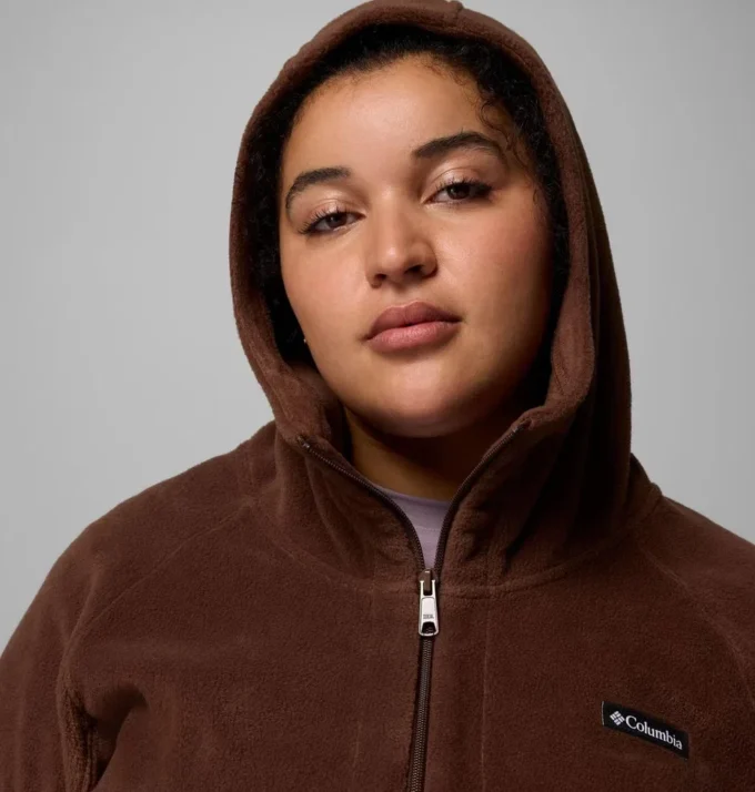 Damen-Fleece-Hoodie Benton Springs™ II Long – Übergrößen