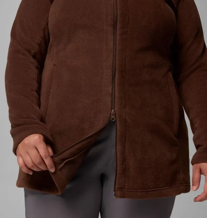 Damen-Fleece-Hoodie Benton Springs™ II Long – Übergrößen