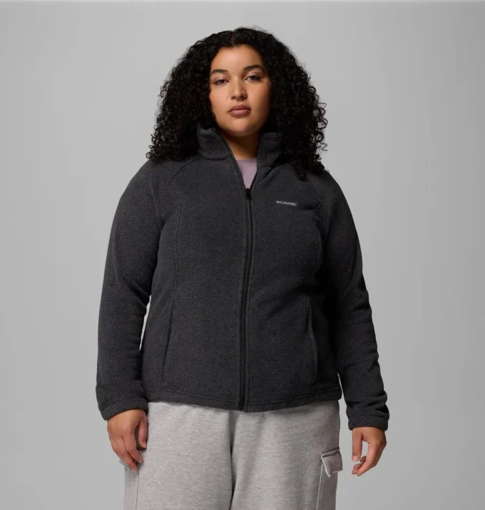 Damen-Fleecejacke Benton Springs™ mit durchgehendem Reißverschluss – Übergrößen