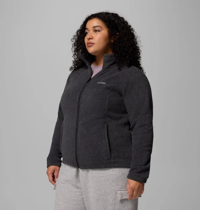 Damen-Fleecejacke Benton Springs™ mit durchgehendem Reißverschluss – Übergrößen