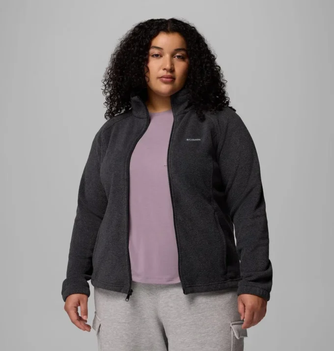 Damen-Fleecejacke Benton Springs™ mit durchgehendem Reißverschluss – Übergrößen