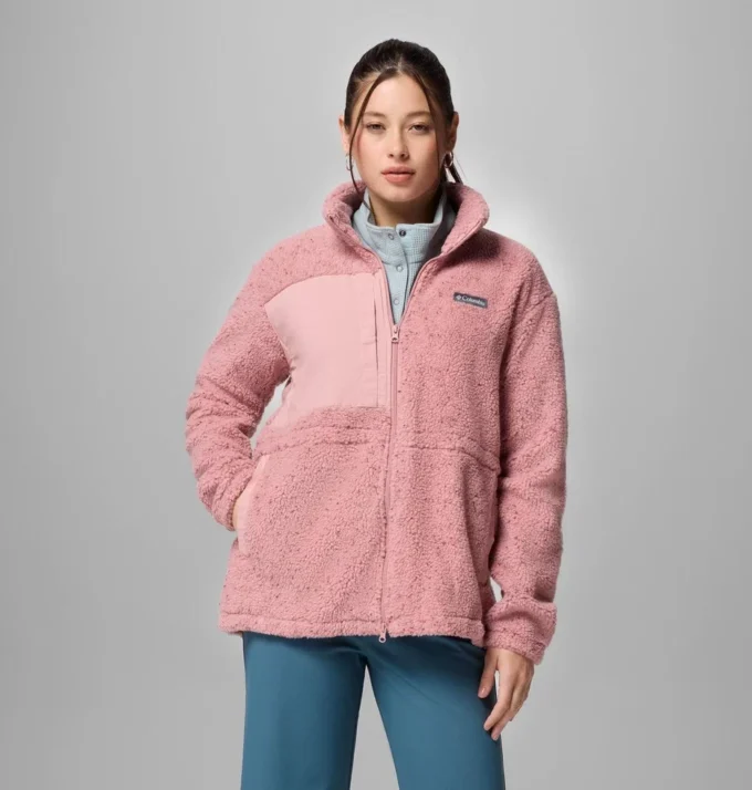 Damen-Fleecejacke Stellar Path™ mit durchgehendem Reißverschluss