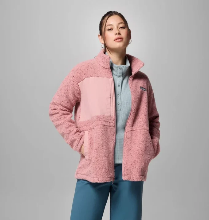 Damen-Fleecejacke Stellar Path™ mit durchgehendem Reißverschluss