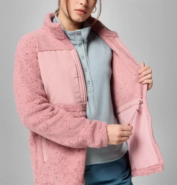 Damen-Fleecejacke Stellar Path™ mit durchgehendem Reißverschluss