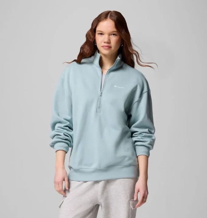 Damen-Fleecepullover Aldermore™ mit halbem Reißverschluss