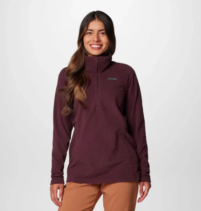 Damen-Fleecepullover Lake Aloha™ mit halbem Reißverschluss