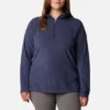 Damen Glacial™ IV Half Zip Fleece – Übergrößen