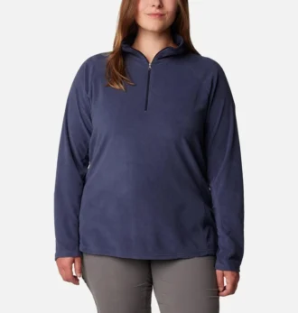 Damen Glacial™ IV Half Zip Fleece – Übergrößen