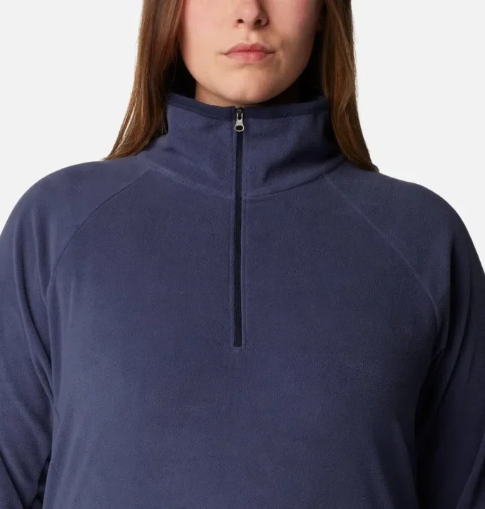Damen Glacial™ IV Half Zip Fleece – Übergrößen