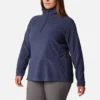 Damen Glacial™ IV Half Zip Fleece – Übergrößen