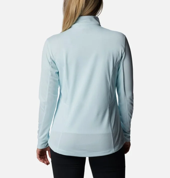 Damen-Golfpullover mit Viertelreißverschluss