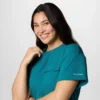 Damen Granite Point™ Strick-Shirt mit kurzen Ärmeln
