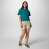 Damen Granite Point™ Strick-Shirt mit kurzen Ärmeln