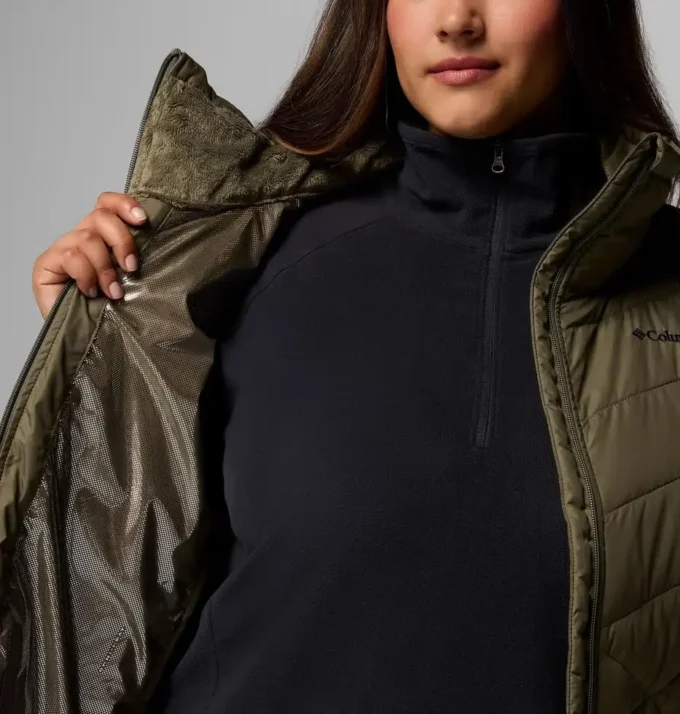 Damen Heavenly™ II Lange Weste – Übergrößen