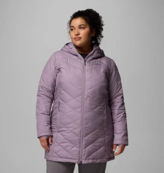 Damen Heavenly™ Lange Kapuzenjacke – Übergrößen