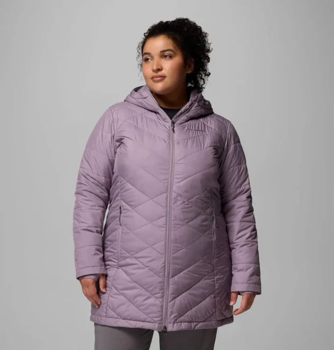 Damen Heavenly™ Lange Kapuzenjacke – Übergrößen