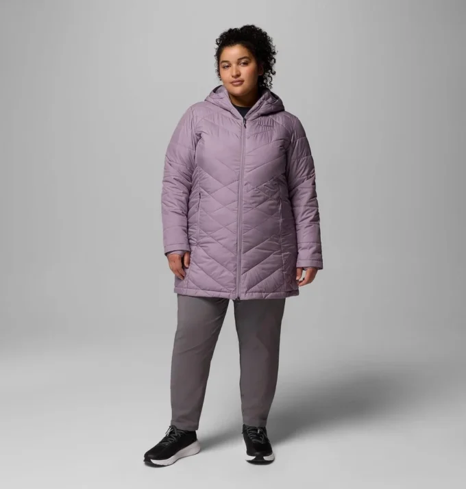 Damen Heavenly™ Lange Kapuzenjacke – Übergrößen